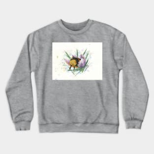 bumble bee breakfast Crewneck Sweatshirt